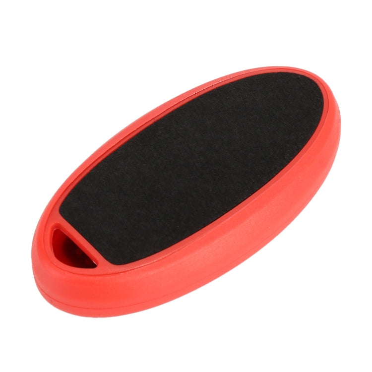 Car Flocking Plastic Key Protective Cover Four Buttons for Nissan X-TRAIL / Teana / Qashqai / Sylphy / Tiida, Style 2