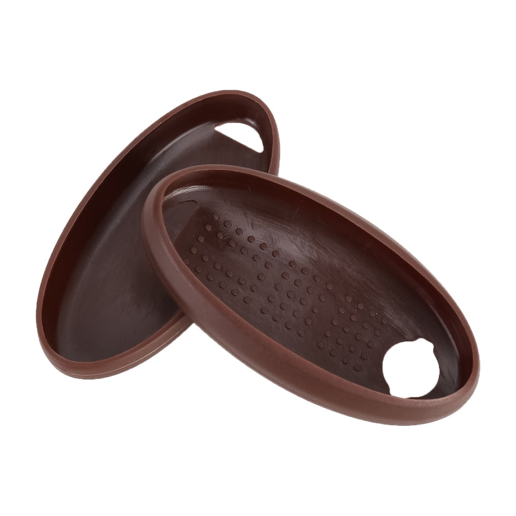 Car Flocking Plastic Key Protective Cover Four Buttons for Nissan X-TRAIL / Teana / Qashqai / Sylphy / Tiida, Style 2