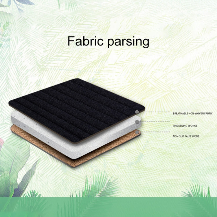 Car Four Seasons Linen Fabric Front Seat Cushion