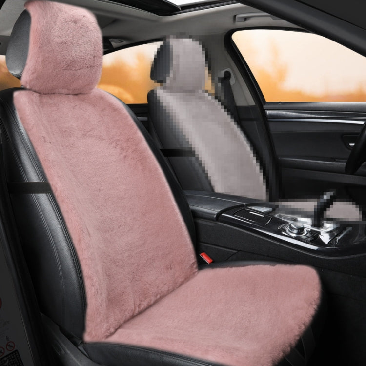 Car Winter Plush Front Seat Cushion