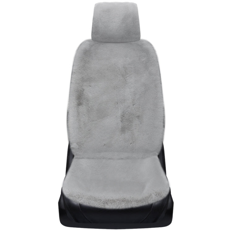 Car Winter Plush Front Seat Cushion