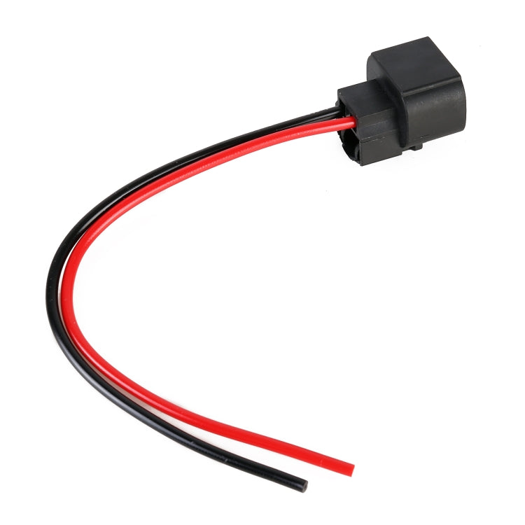 2 PCS H16 Bulb Holder Base Female Socket with Cable