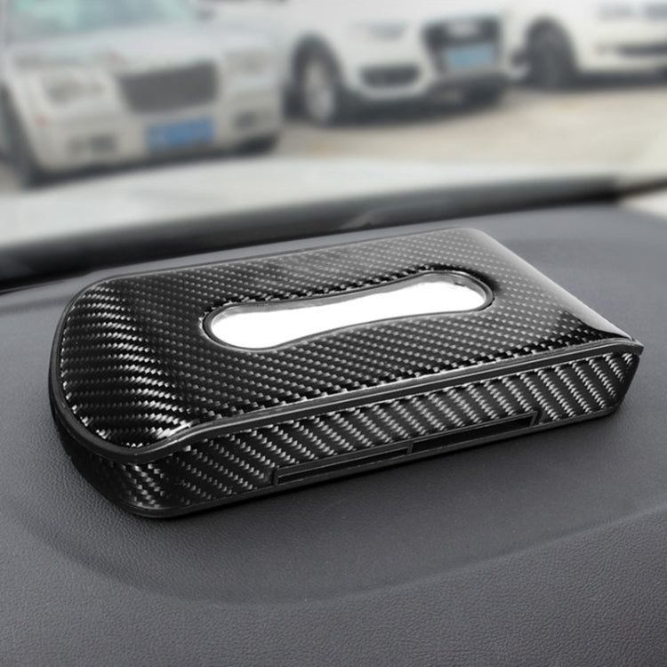 Car Carbon Fiber Tissue Box