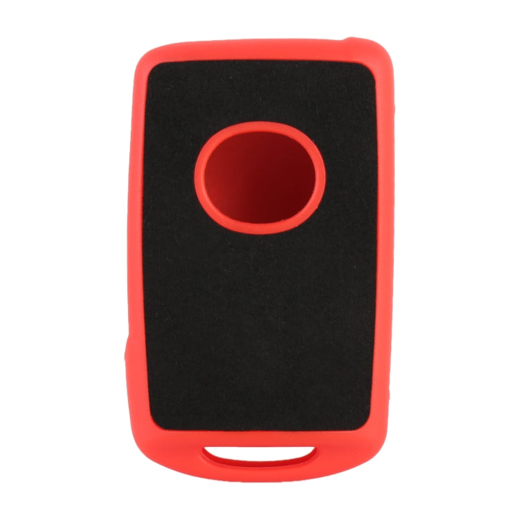 Car Square Flocking Plastic Key Protective Cover for Cadillac