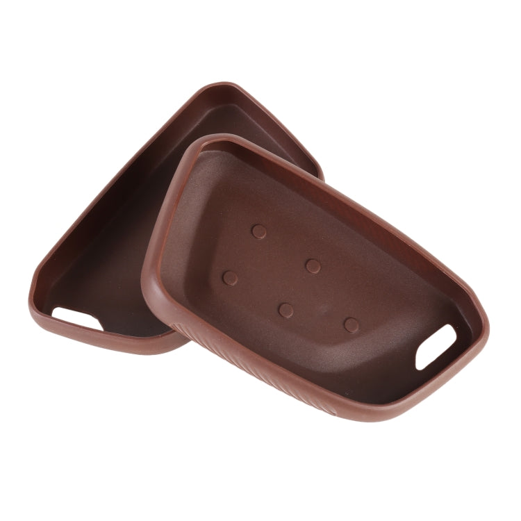 Car Flocking Plastic Key Protective Cover Five Buttons for Mazda