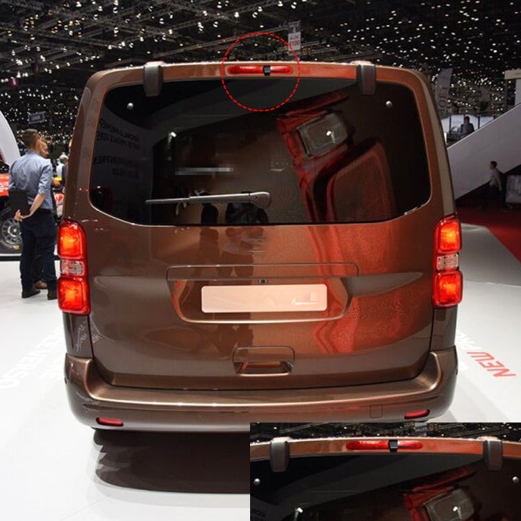 PZ471 Car Waterproof 170 Degree Brake Light View Camera + 7 inch Rearview Monitor for Citroen / Peugeot / Toyota