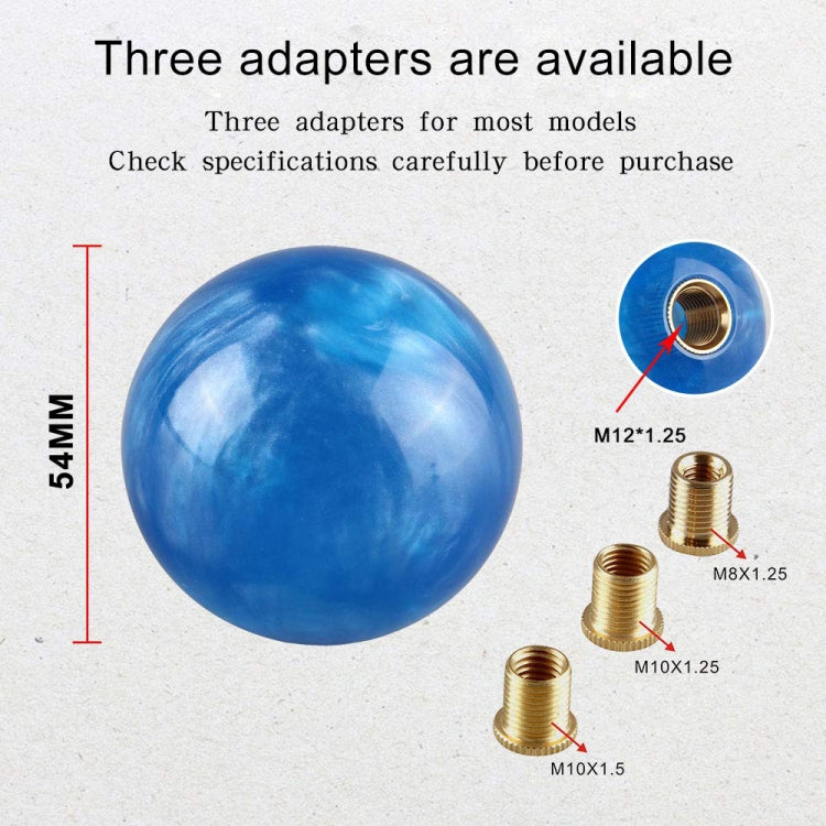 Car Manual Shifter Gear Shift Knob with Adapter M8 x 1.25