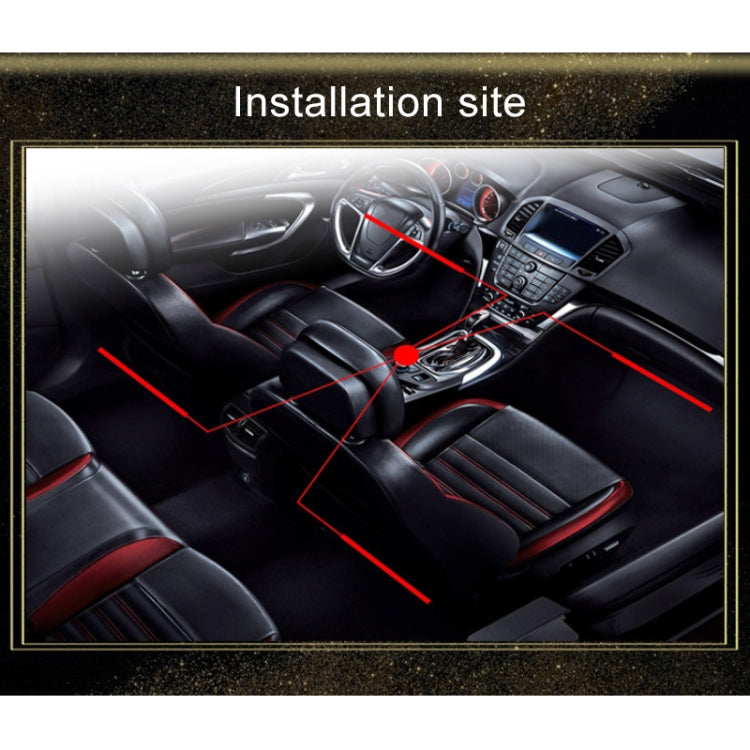 Universal Car LED Atmosphere Lights Emergency Foot Light Ordinary Version