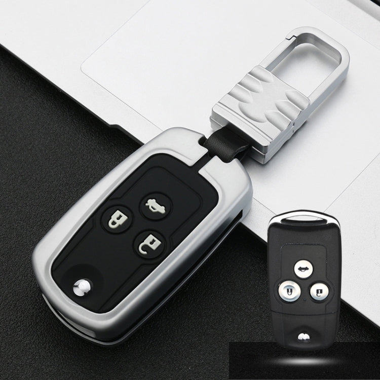 Car Luminous All-inclusive Zinc Alloy Key Protective Case Key Shell for Honda C Style Folding 3-button