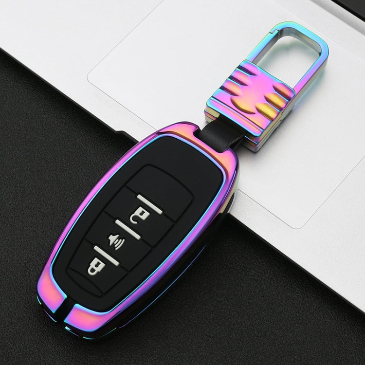 Car Luminous All-inclusive Zinc Alloy Key Protective Case Key Shell for Haval B Style Smart 3-button