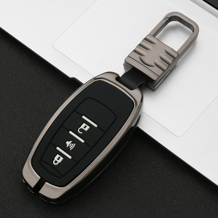 Car Luminous All-inclusive Zinc Alloy Key Protective Case Key Shell for Haval B Style Smart 3-button