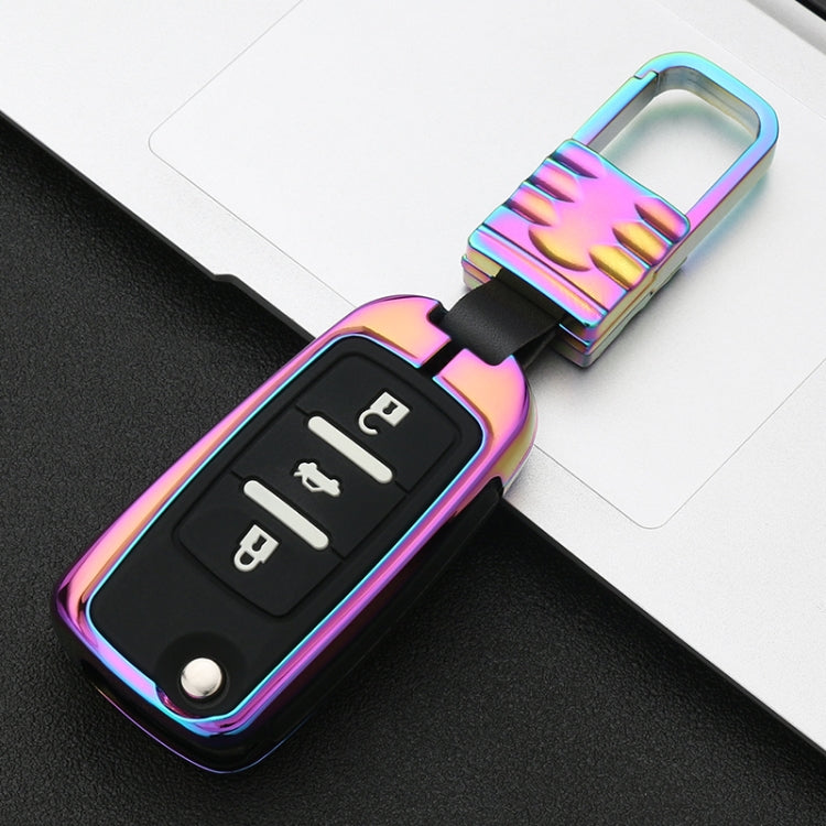 Car Luminous All-inclusive Zinc Alloy Key Protective Case Key Shell for Volkswagen A Style Smart 3-button