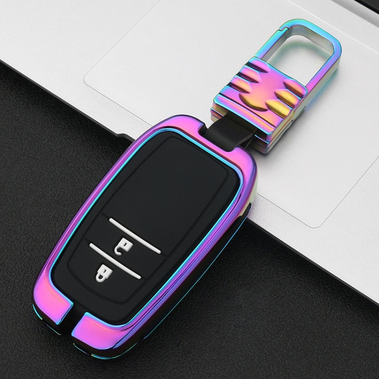 Car Luminous All-inclusive Zinc Alloy Key Protective Case Key Shell for Toyota A Style Smart 2-button