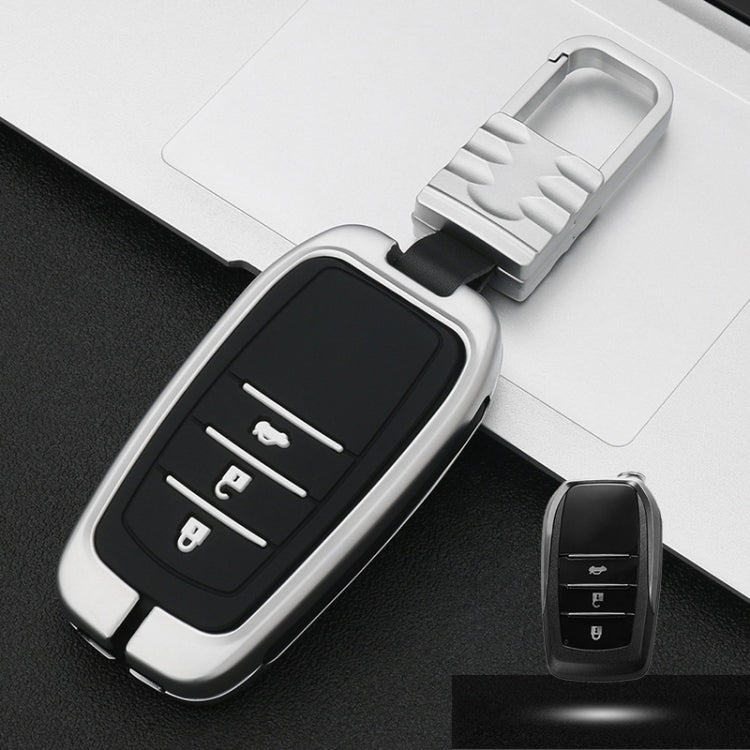 Car Luminous All-inclusive Zinc Alloy Key Protective Case Key Shell for Toyota A Style Smart 3-button