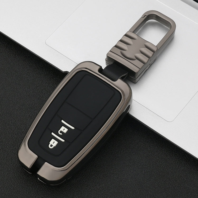 Car Luminous All-inclusive Zinc Alloy Key Protective Case Key Shell for Toyota C Style Smart 2-button