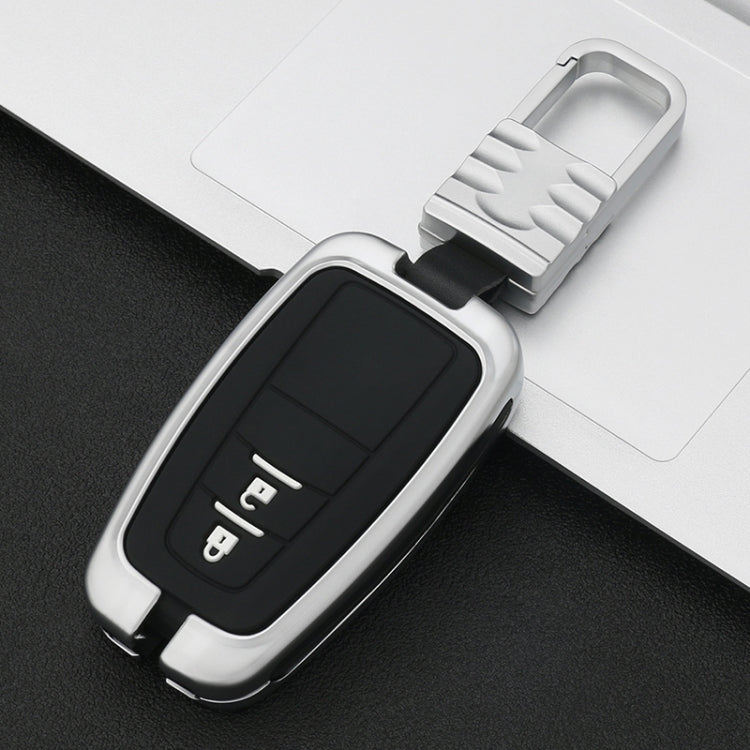 Car Luminous All-inclusive Zinc Alloy Key Protective Case Key Shell for Toyota C Style Smart 2-button