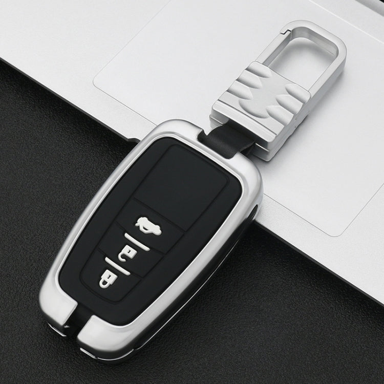 Car Luminous All-inclusive Zinc Alloy Key Protective Case Key Shell for Toyota C Style Smart 3-button