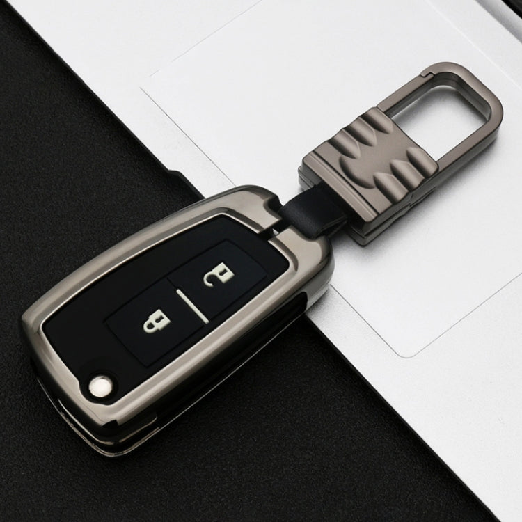 Car Luminous All-inclusive Zinc Alloy Key Protective Case Key Shell for Nissan E Style Folding 2-button