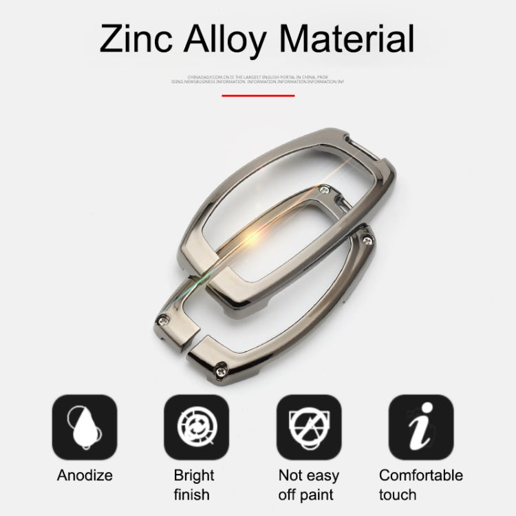 Car Luminous All-inclusive Zinc Alloy Key Protective Case Key Shell for Hyundai I Style Smart 3-button