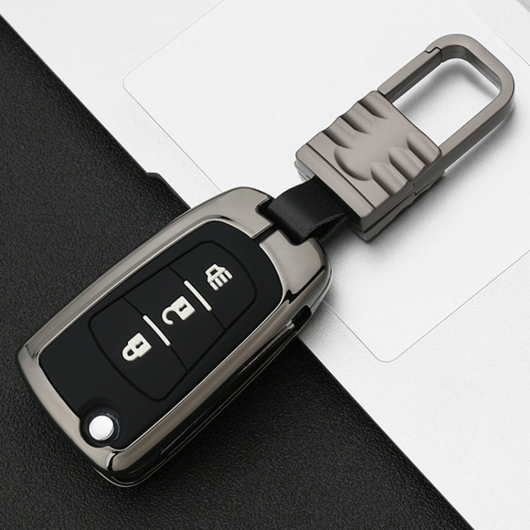 Car Luminous All-inclusive Zinc Alloy Key Protective Case Key Shell for Great Wall Folding 3-button