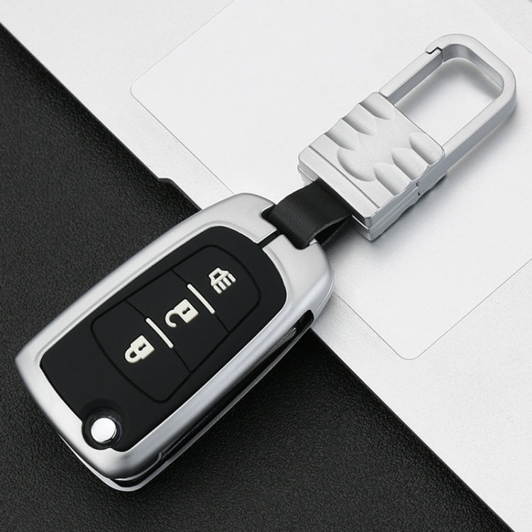 Car Luminous All-inclusive Zinc Alloy Key Protective Case Key Shell for Great Wall Folding 3-button
