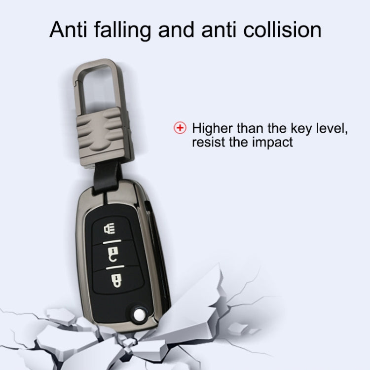 Car Luminous All-inclusive Zinc Alloy Key Protective Case Key Shell for Great Wall Folding 3-button