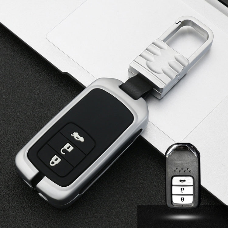 Car Luminous All-inclusive Zinc Alloy Key Protective Case Key Shell for Honda A Style Smart 3-button