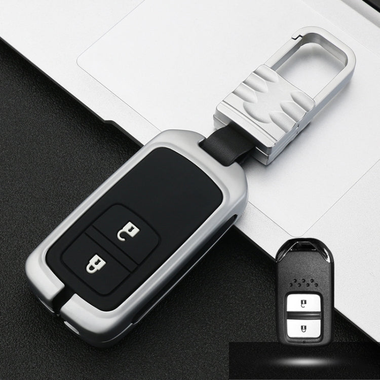 Car Luminous All-inclusive Zinc Alloy Key Protective Case Key Shell for Honda B Style Smart 2-button