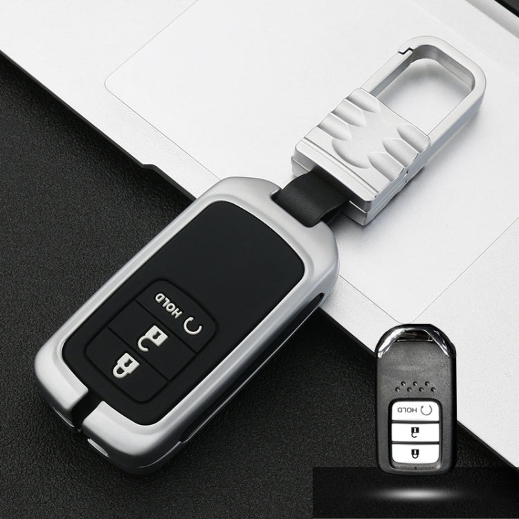Car Luminous All-inclusive Zinc Alloy Key Protective Case Key Shell for Honda F Style Smart 3-button
