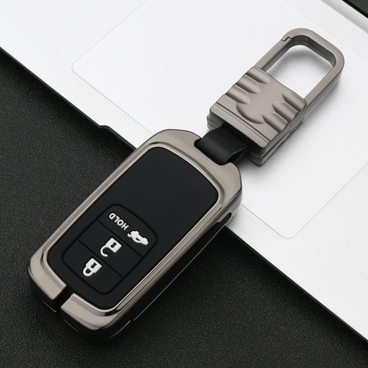 Car Luminous All-inclusive Zinc Alloy Key Protective Case Key Shell for Honda H Style Smart 3-button