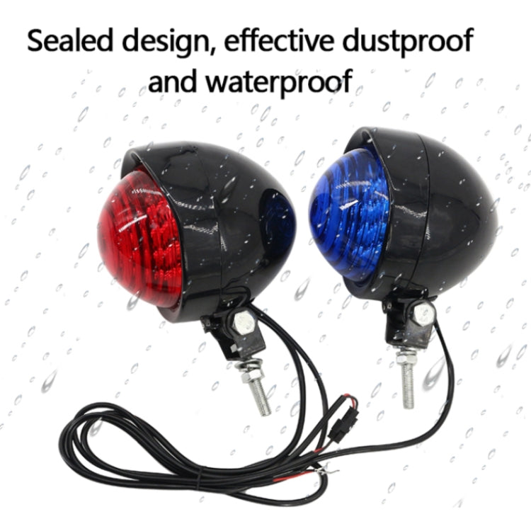 12V / 11W Motorcycle Modified LED Flashing Patrol Light Warning Light