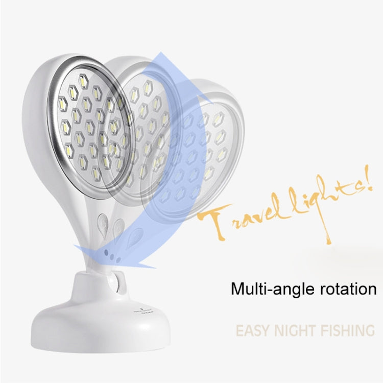 Household / Car Outdoor Travel Camping Tent LED Portable Light Retractable Emergency USB Warning Light, Random Color Delivery