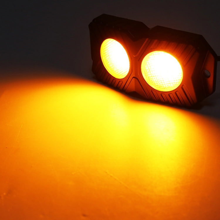 18W DC 12-24V 1.2A LED Double Row Car Bottom Light / Chassis Light / Yacht Deck Atmosphere Light