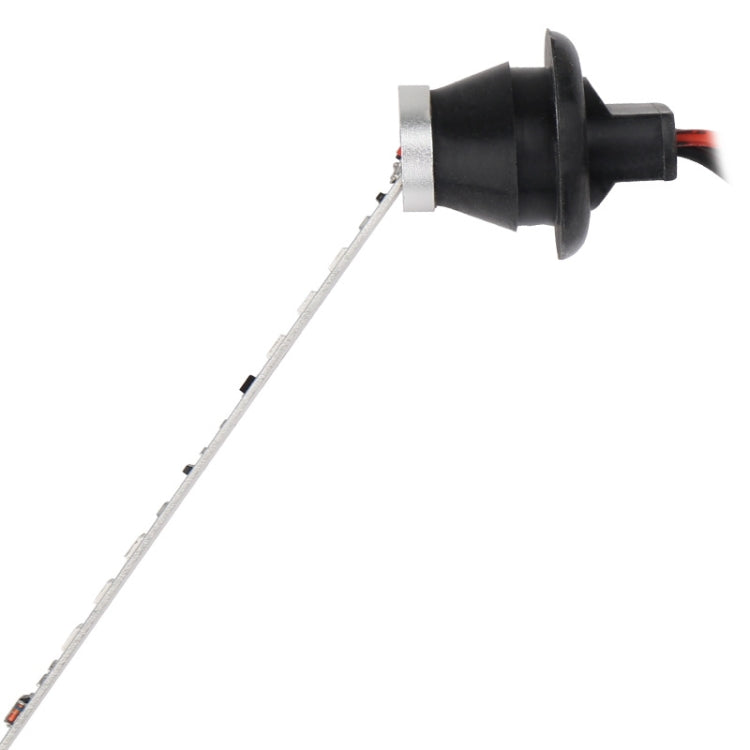 12W DC 12V Car LED Built-in Daily Running Water Turn Signal / Wheel Eyebrow Light for Jeep Wrangler JL 2018