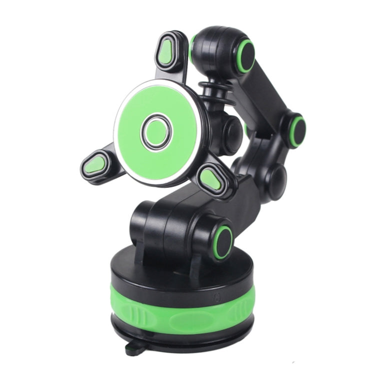 ZP-X0188 Car 360 Degree Rotating Telescopic Folding Magnet Suction Cup Mobile Phone Holder