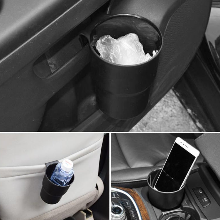 Multifunctional Car Water Cup Holder Hanging Storage Box Mobile Phone Holder Air Outlet Trash Can