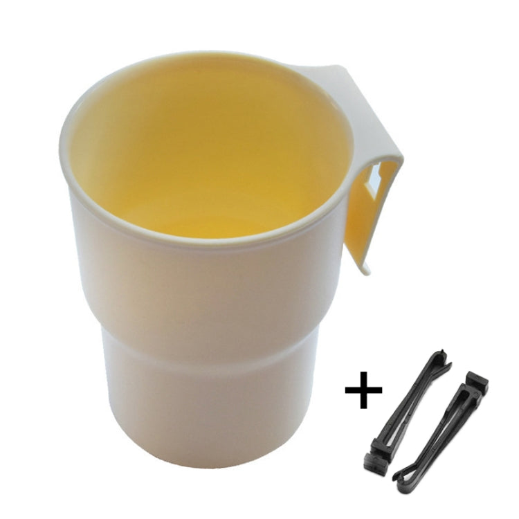 Multifunctional Car Water Cup Holder Hanging Storage Box Mobile Phone Holder Air Outlet Trash Can
