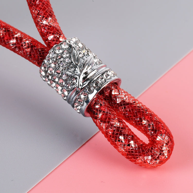 Car Diamond Metal + Plastic Keychain