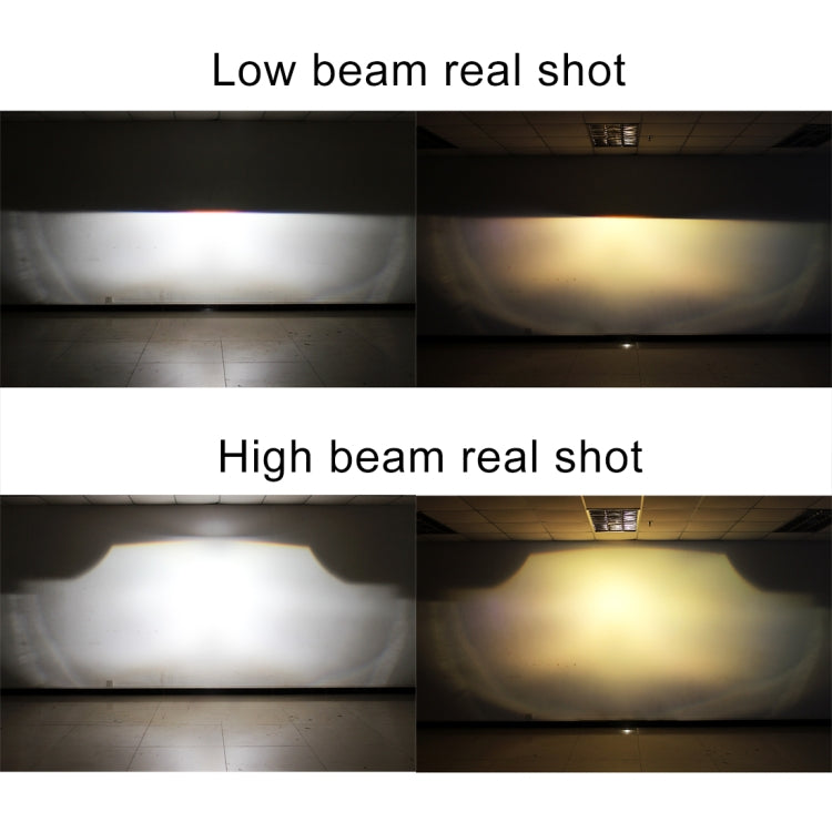 IPHCAR 2 PCS H11 3.0 inch DC12V / 35W / 6000K Bi-Xenon Projector Lens Headlight for Toyota Left Driving