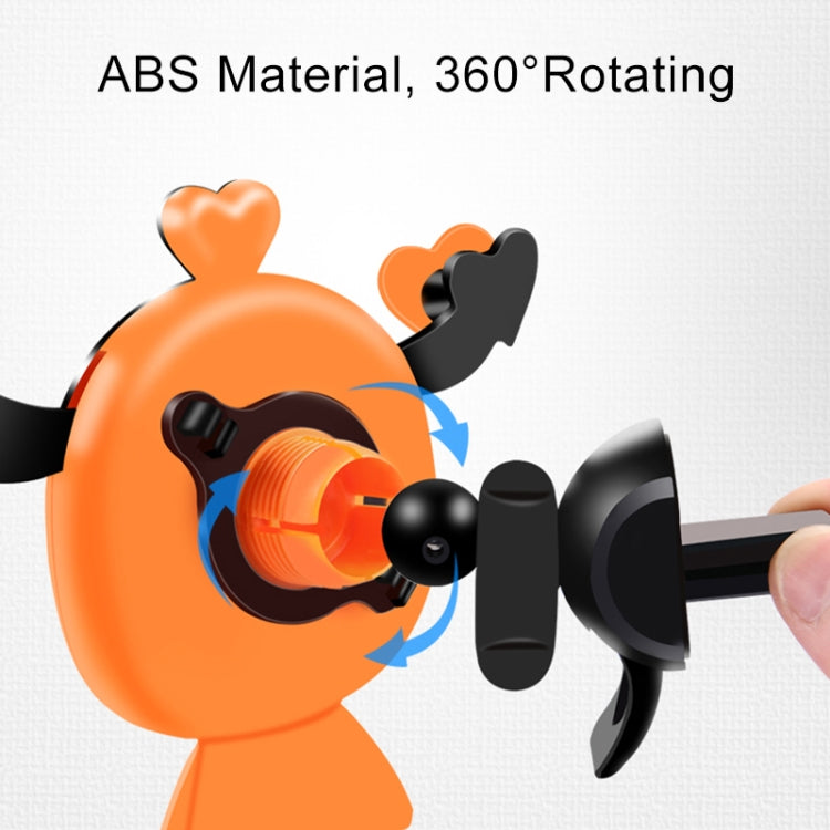 Small Fortuna Shape Car Air Outlet Mobile Phone Holder