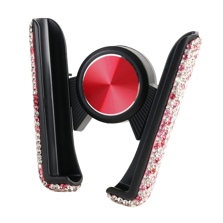 Universal Car Diamond Air Vent Mount Phone Holder for 6-8.5cm Wide Mobile Phone