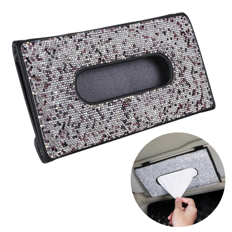 Universal Car Diamond Tissue Box