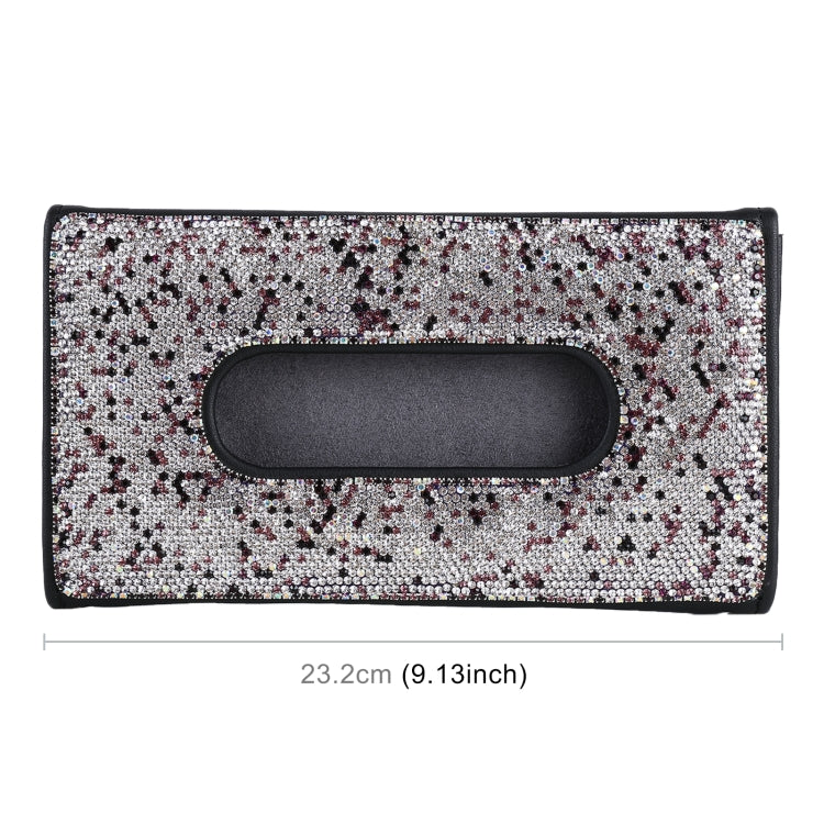 Universal Car Diamond Tissue Box