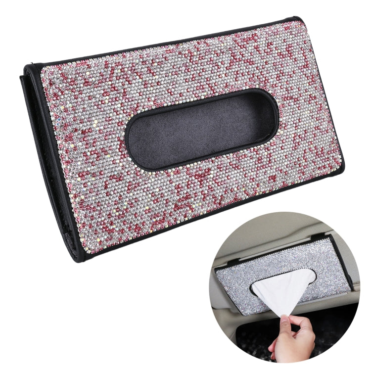 Universal Car Diamond Tissue Box