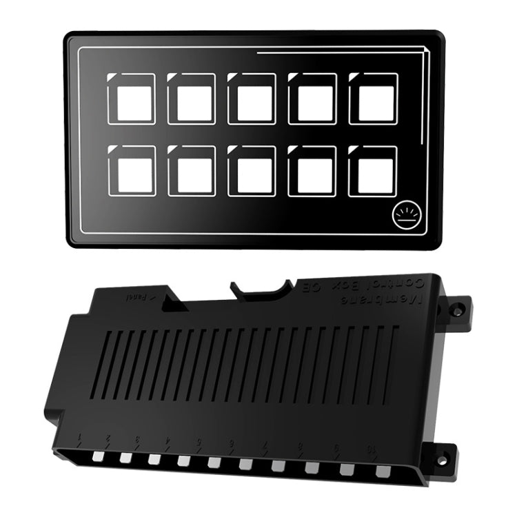 Bluetooth APP Control RV / Yacht Modified 10-position Switch Panel