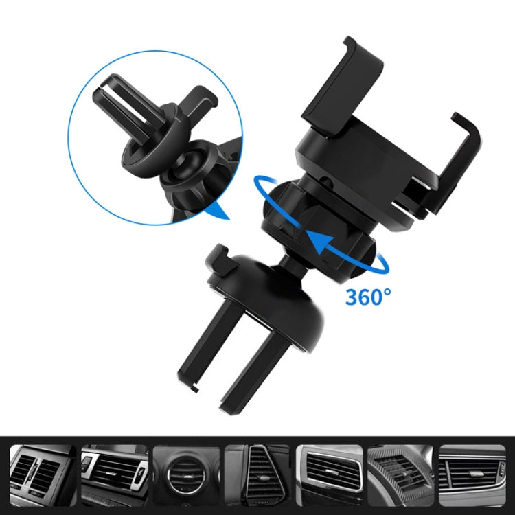 Car Air Outlet Rotating Mobile Phone Holder Navigation Bracket