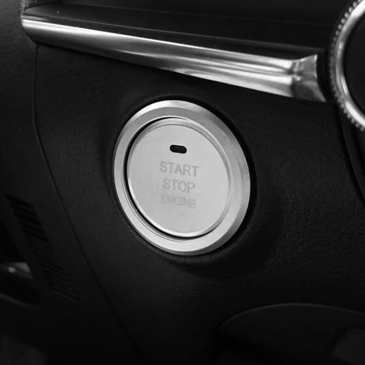 Car Engine Start Key Push Button Outside Ring Trim Sticker Decoration for Mazda Axela CX-30 2020