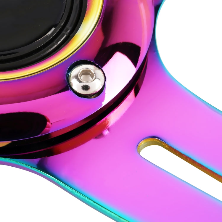 Car Universal Colorful Metal Crystal Anti-skid Steering Wheel Cover, Adaptation Steering Wheel Diameter: 38cm