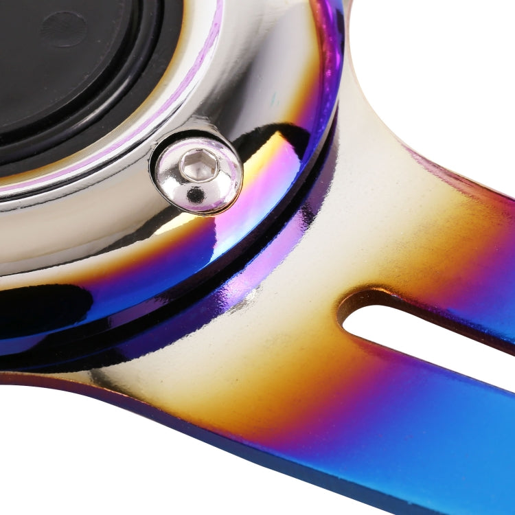 Car Universal Toasted Blue metal Crystal Anti-skid Steering Wheel Cover, Adaptation Steering Wheel Diameter: 38cm (Purple)