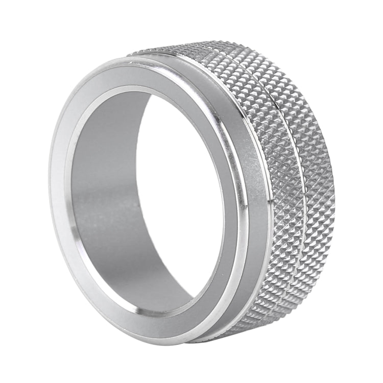 2 PCS Car Metal Air Conditioner Knob Case for Toyota Corolla / Levin / Allion / Yaris 2019-2021